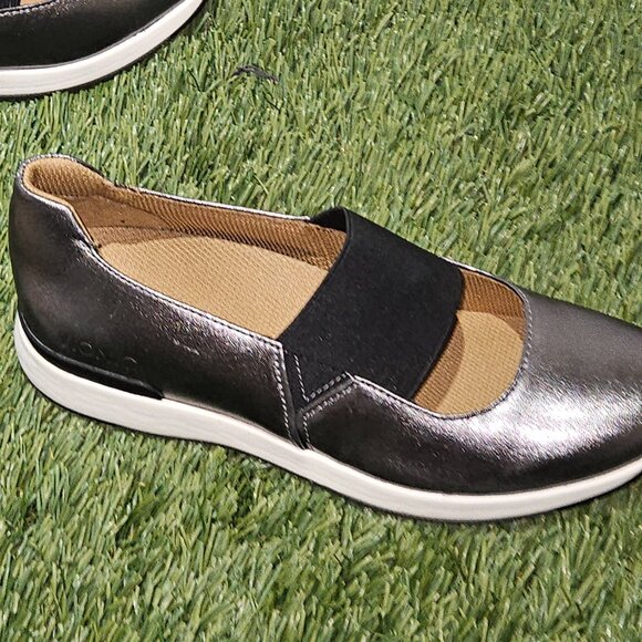 Vionic Cosmic Cadee Women’s Shoes – Size 7 – Metallic Pewter Leather – New in Bo - Picture 4 of 6